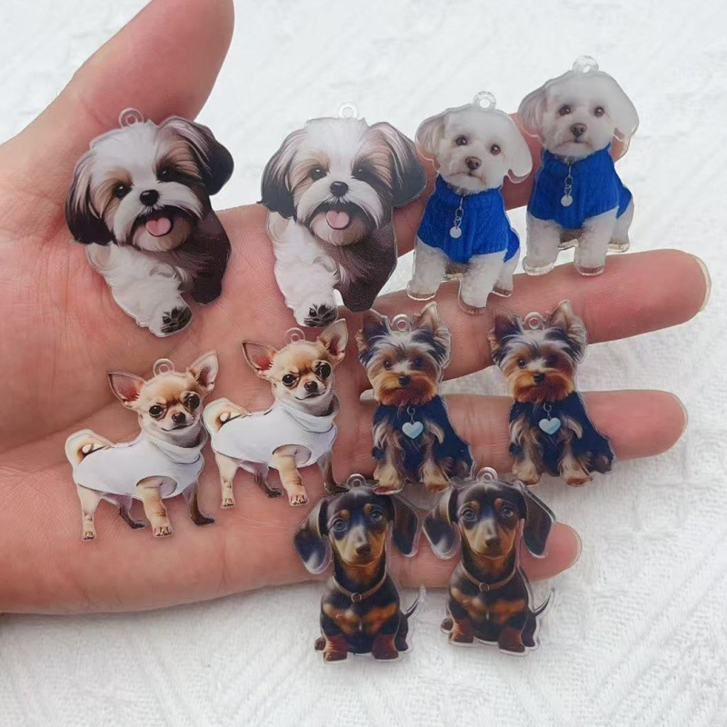 Resin Craft Projects - 10 pieces of resin cartoon small