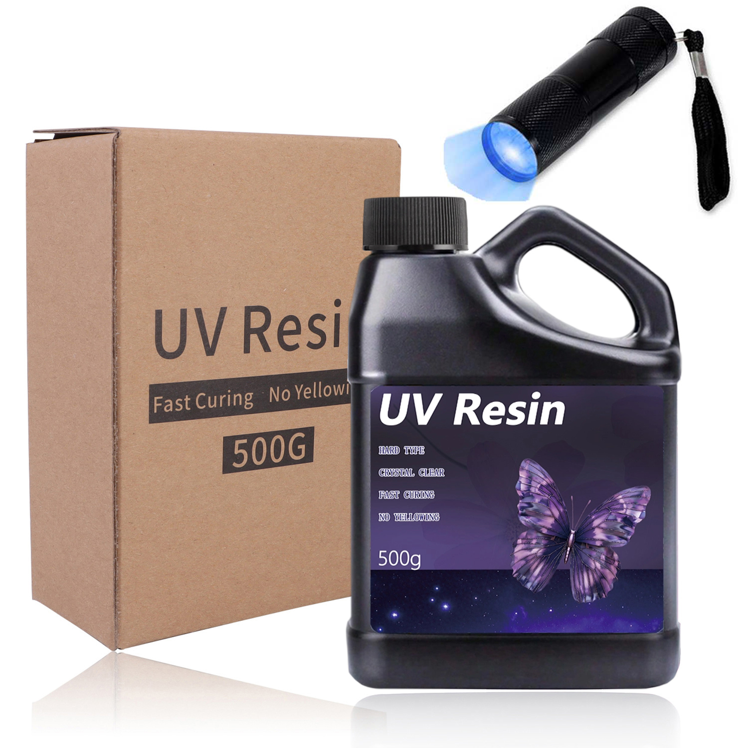UV Resin-Bulk Upgraded Crystal - огляд і ціна Epoxy Uv Resin Kit