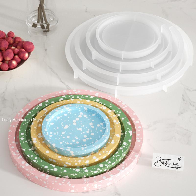 Circular Tray Silicone Molds f - огляд і ціна Coaster Mold Round