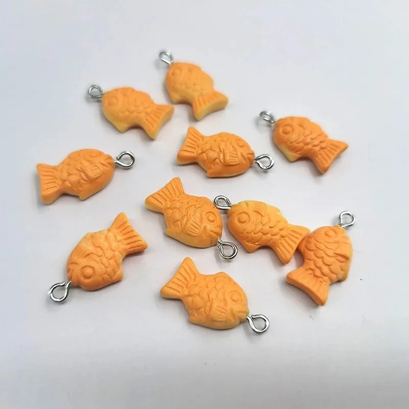 10Pcs Lovely Korea Koi Fish Fl - огляд і ціна Resin Crafts Diy