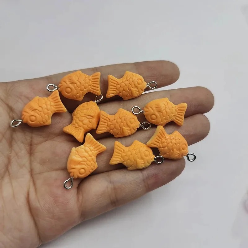 10Pcs Lovely Korea Koi Fish Fl - огляд і ціна Resin Crafts Diy