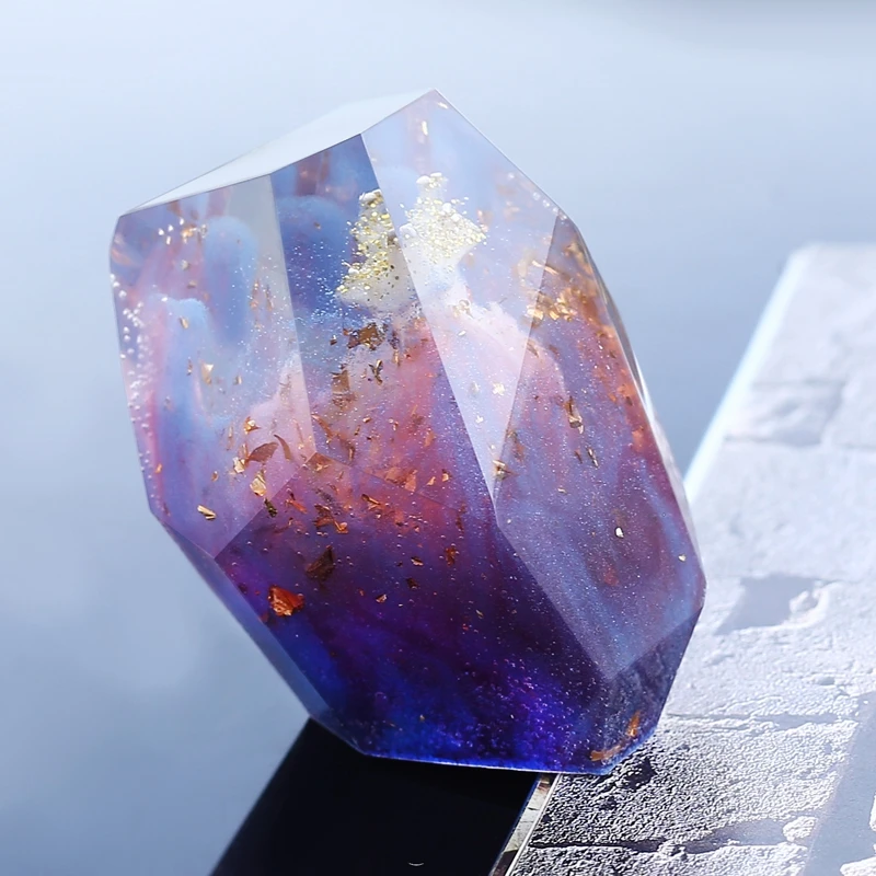 New 1PCS Cut stone Square Tran - огляд і ціна Epoxy Uv Resin Kit