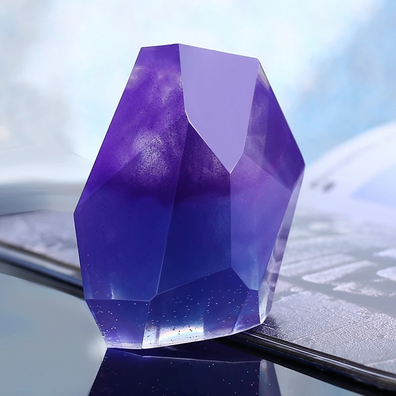 New 1PCS Cut stone Square Tran - огляд і ціна Epoxy Uv Resin Kit