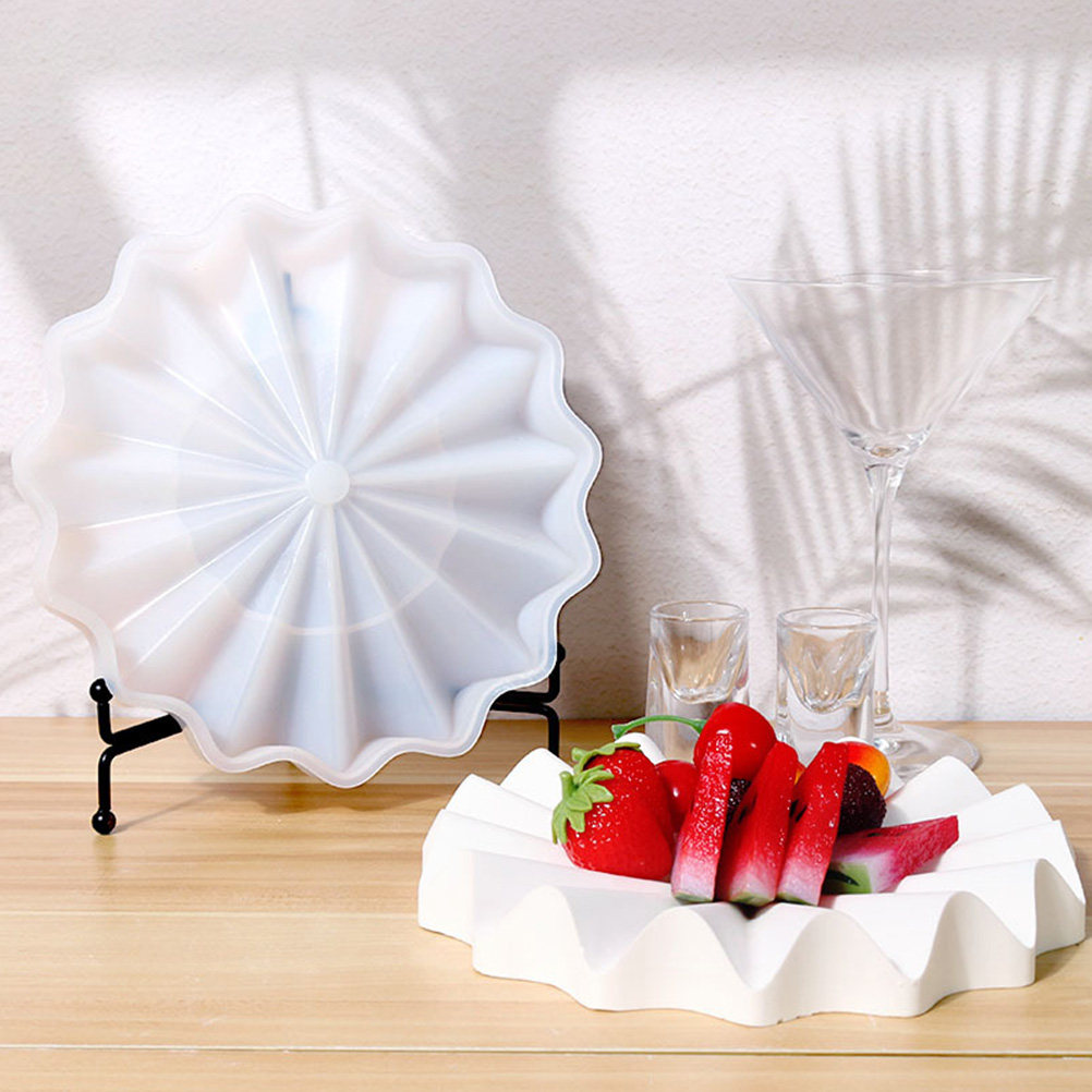 Premium Flexible Silicone Wave - огляд і ціна Serving Tray Mold