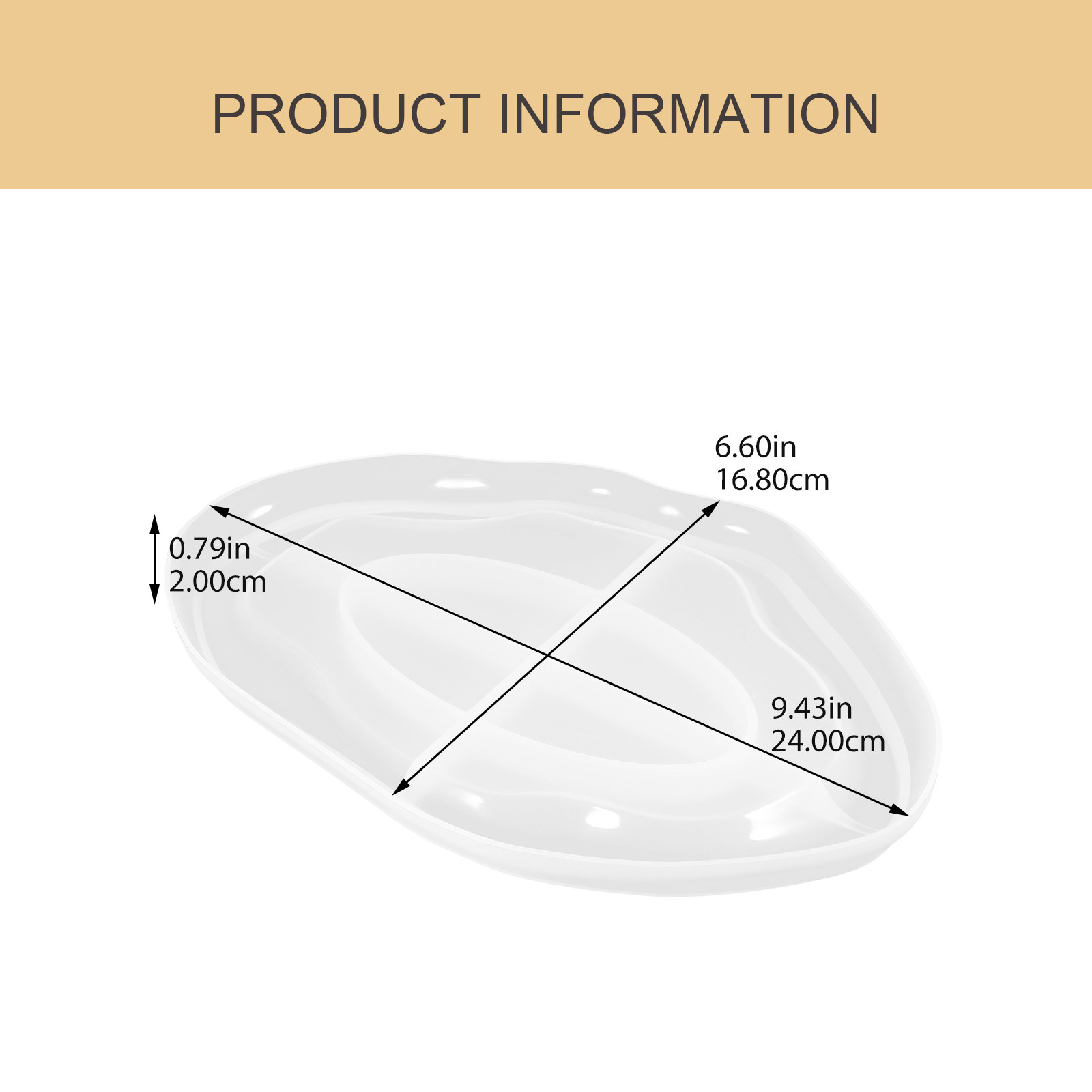 Premium Flexible Silicone Clou - огляд і ціна Serving Tray Mold