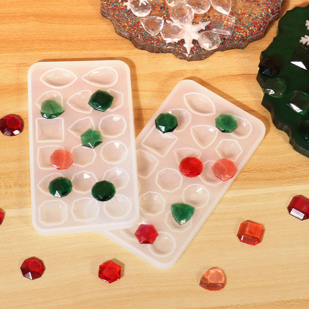 Love Heart Silicone Mold Jewel - огляд і ціна Resin Craft Ideas