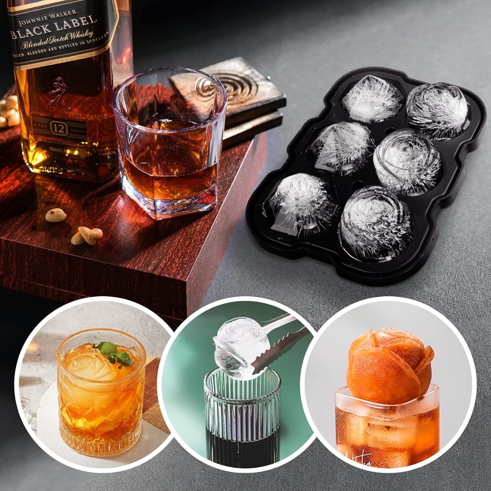 2 Inch Rose & Diamond Ice Cube - огляд і ціна Silicone Mold Tray