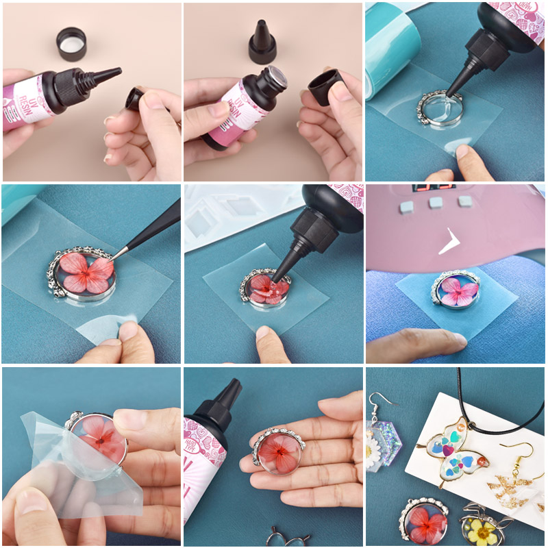 UV Resin Glue Transparent Epox - огляд і ціна Epoxy Uv Resin Kit