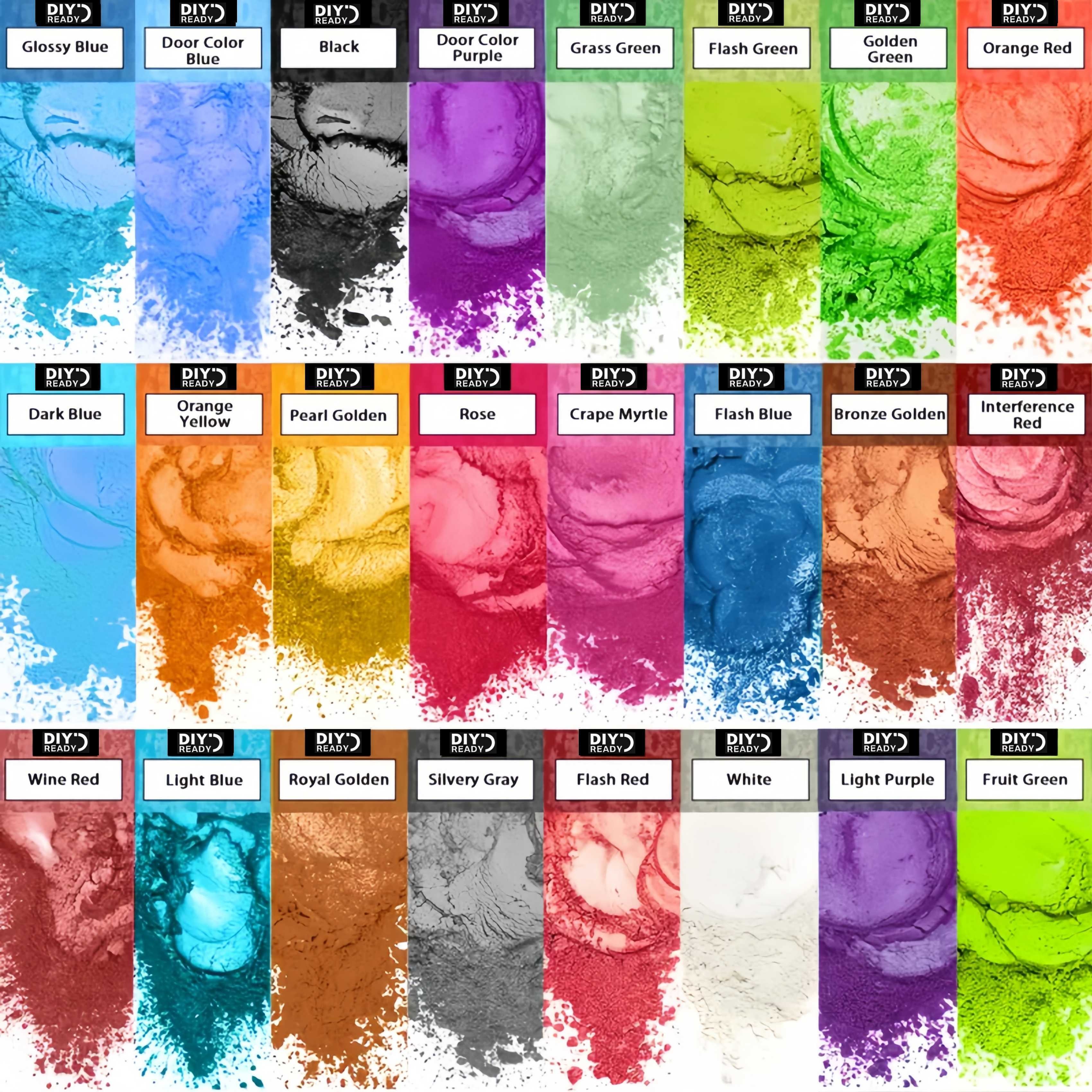 24 Colors/8 Colors 5g 0.18oz P - огляд і ціна Resin Pigment Set