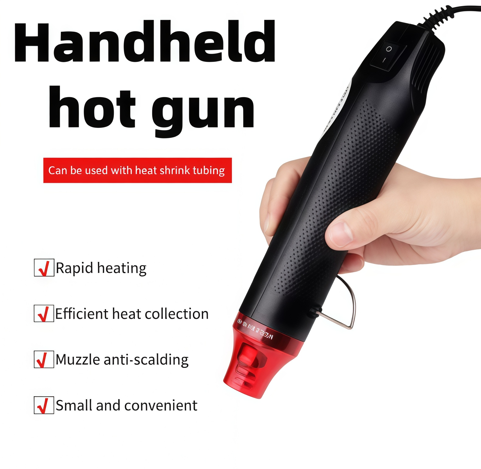 Mini Hot Air Gun Electric Heat - огляд і ціна Heat Gun Small