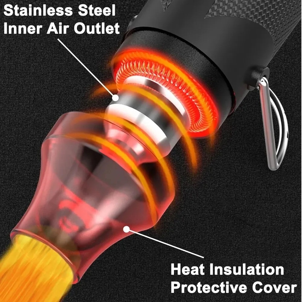 Mini Hot Air Gun Electric Heat - огляд і ціна Heat Gun Small