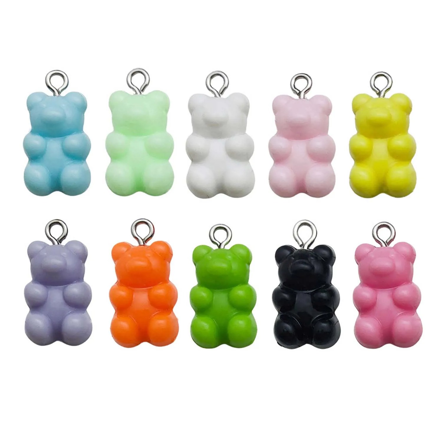 20Pcs 11×21mm Lovely Multicolo - огляд і ціна Resin Craft Supplies
