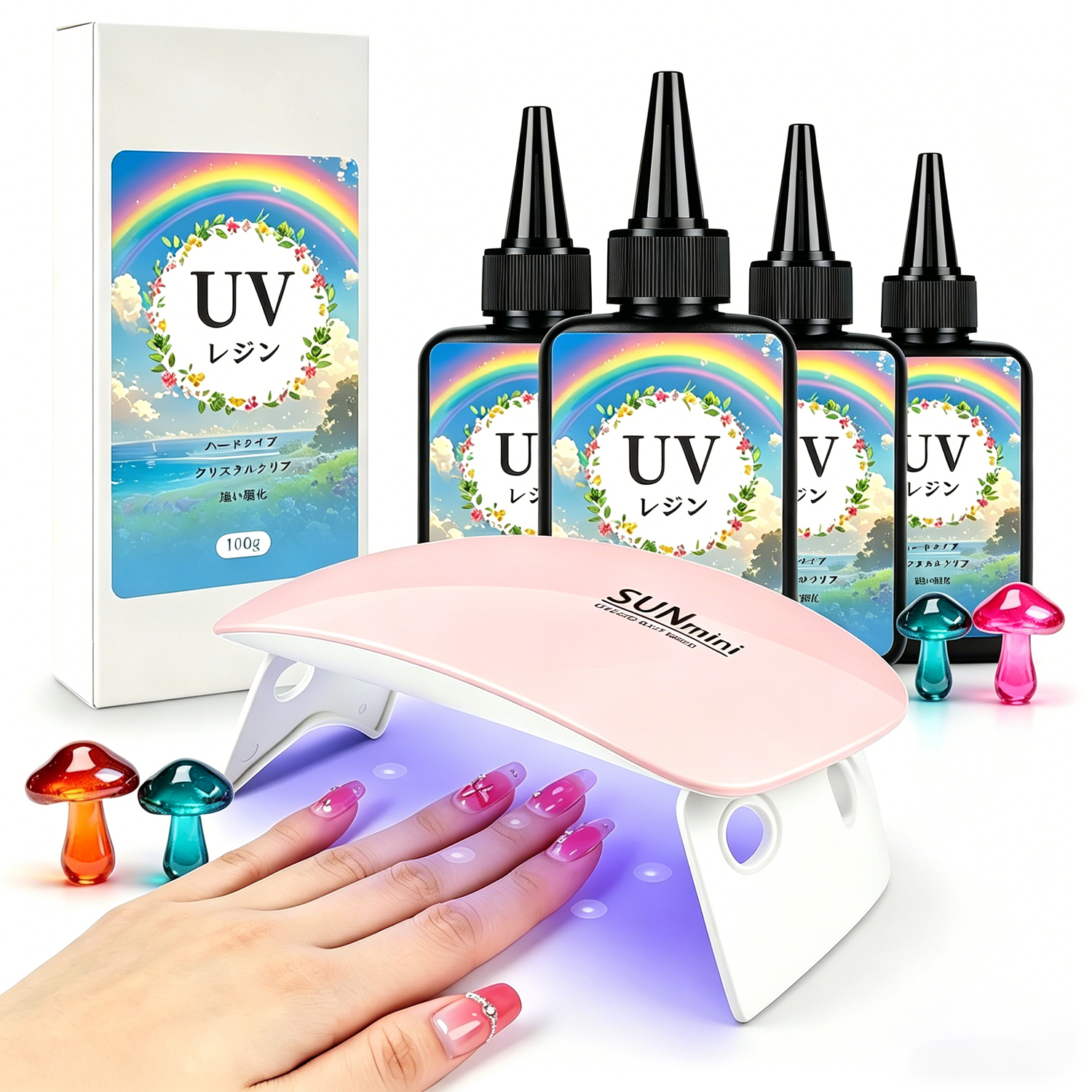 UV Resin,Crystal Clear,Hard UV - огляд і ціна Epoxy Uv Resin Kit