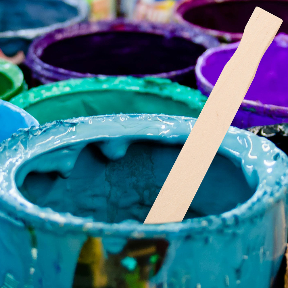 20Pcs Wooden Paint Mixing Stic - огляд і ціна Resin Craft Workshop