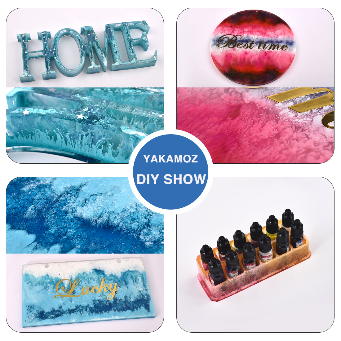 10ML Art Ink Alcohol Resin Pig - огляд і ціна Epoxy Uv Resin Kit