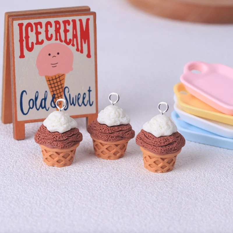 10Pcs Adorable 3D Simulated Ic - огляд і ціна Resin Crafts Diy
