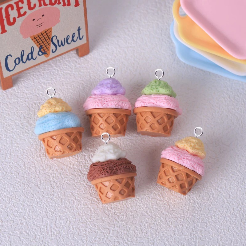 10Pcs Adorable 3D Simulated Ic - огляд і ціна Resin Crafts Diy
