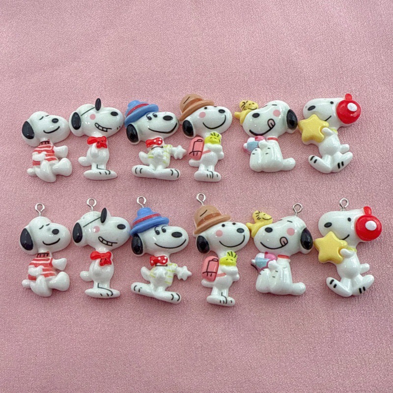 10pcs resin cute little dog pe - огляд і ціна Resin Craft Projects