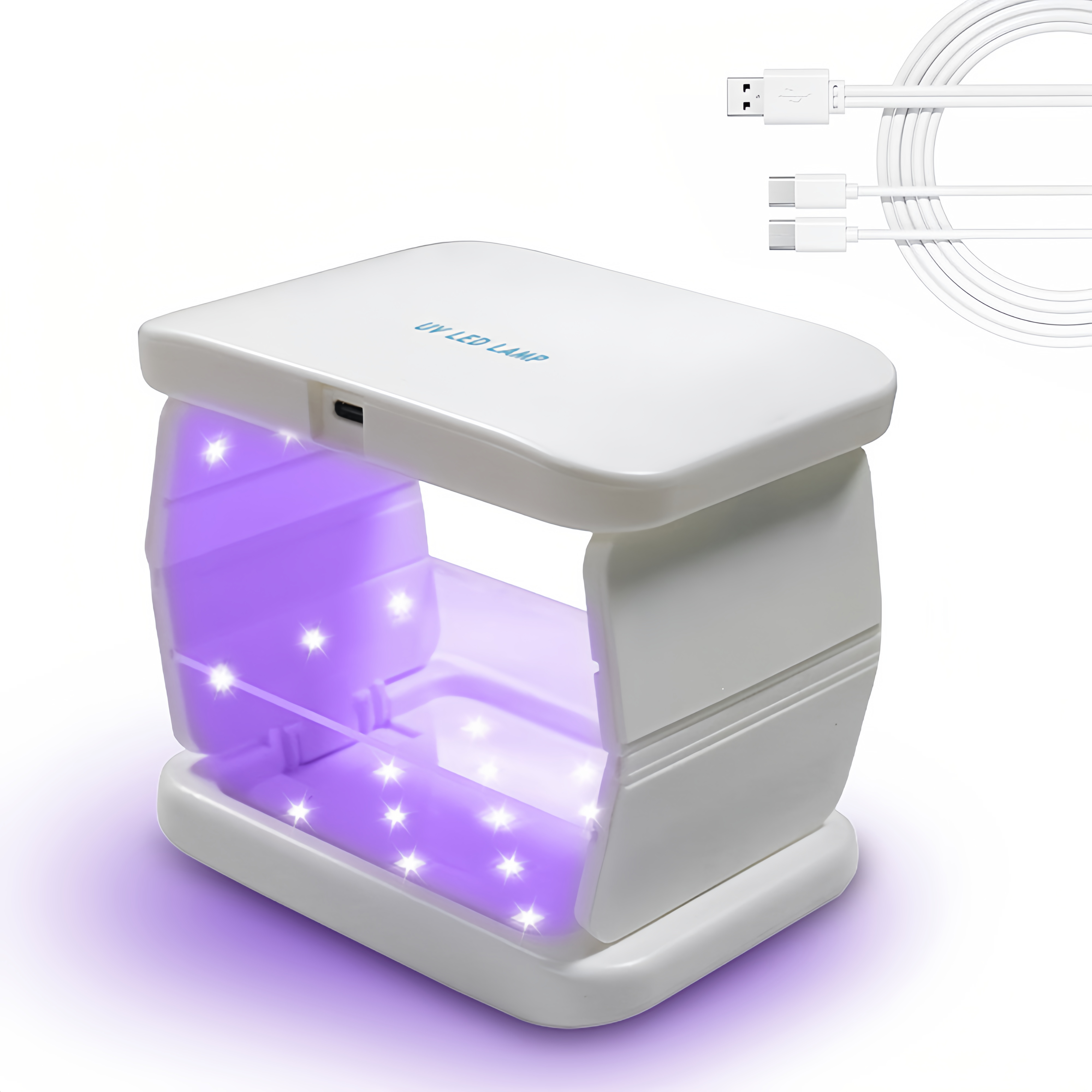 48W Dual-Sided UV Lamp Foldabl - огляд і ціна Epoxy Uv Resin Kit