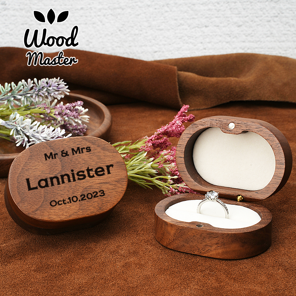 Marriage Engagement Wooden Rin - огляд і ціна Wood Ring Blank