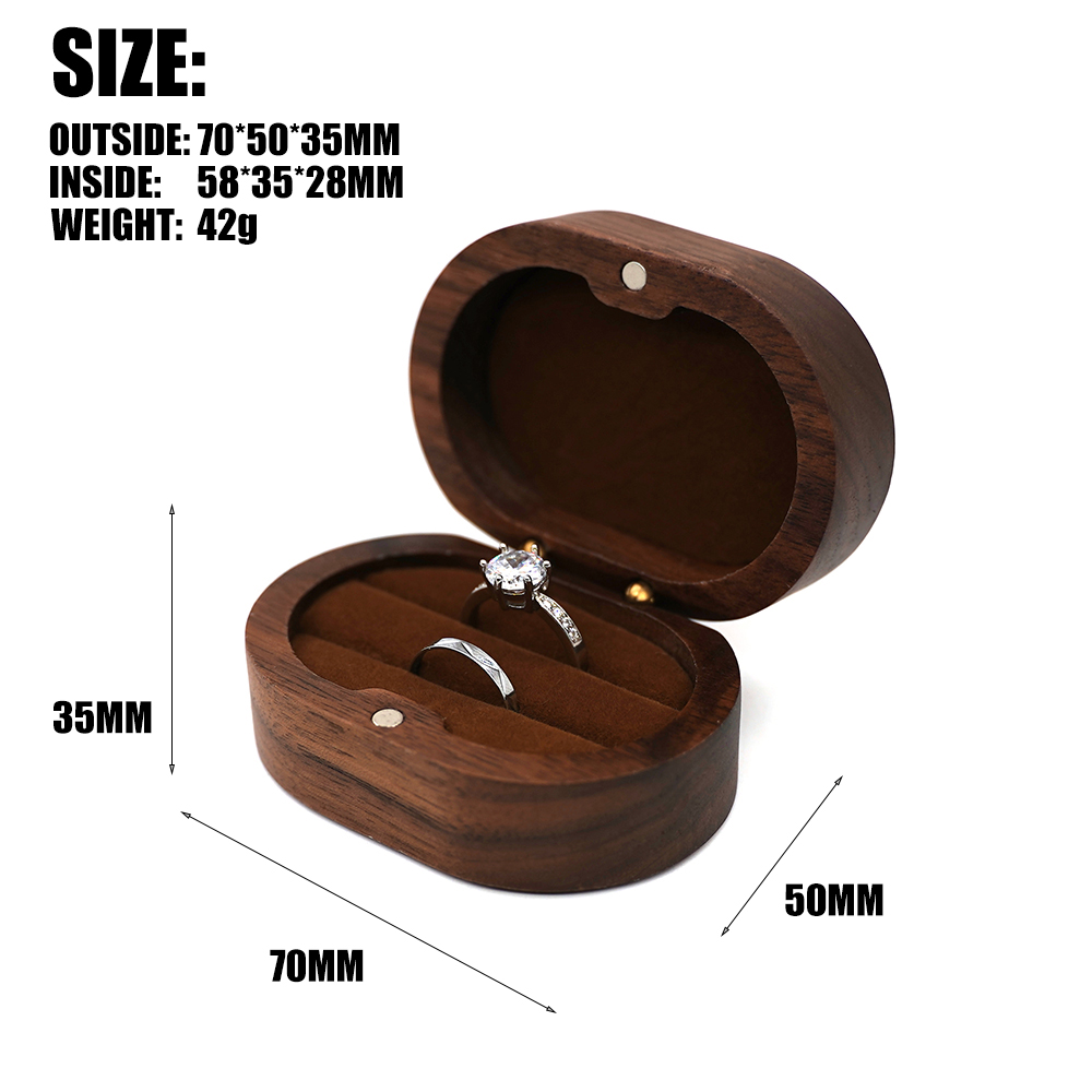 Marriage Engagement Wooden Rin - огляд і ціна Wood Ring Blank