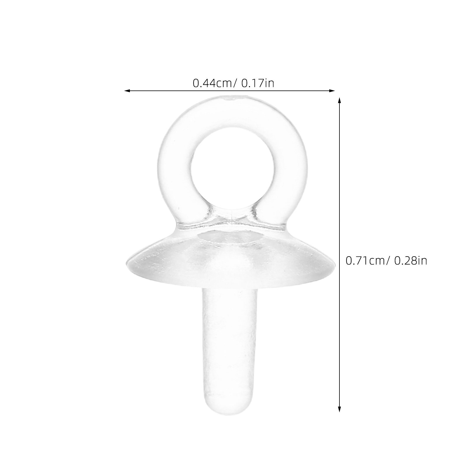 100Pcs Resin Cup Eye Pins Jewe - огляд і ціна Resin Craft Supplies