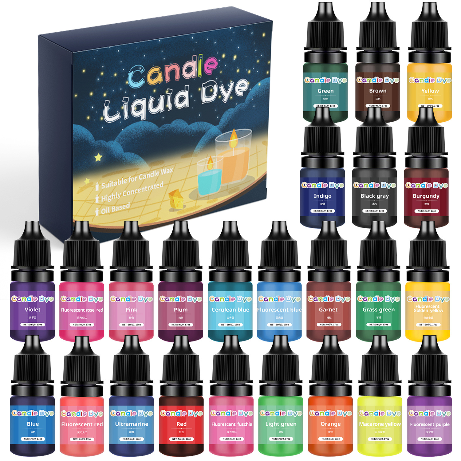 Epoxy Resin Pigment Kit Candle - огляд і ціна Epoxy Uv Resin Kit