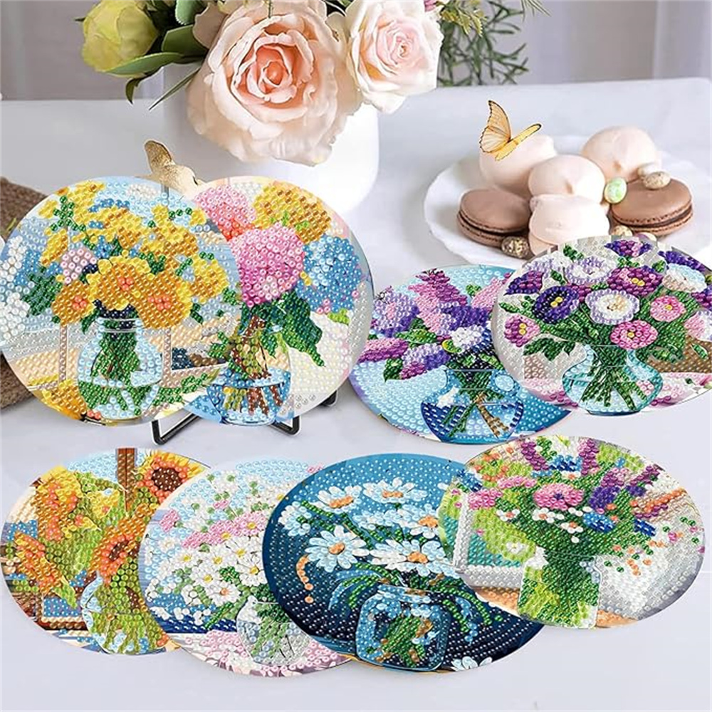 8-Piece Set of Diamond Paintin - огляд і ціна Resin Craft Kit