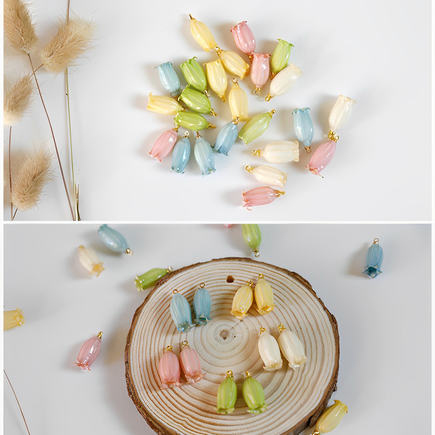Aqumotic 10pcs Small Flower Co - огляд і ціна Resin Craft Ideas