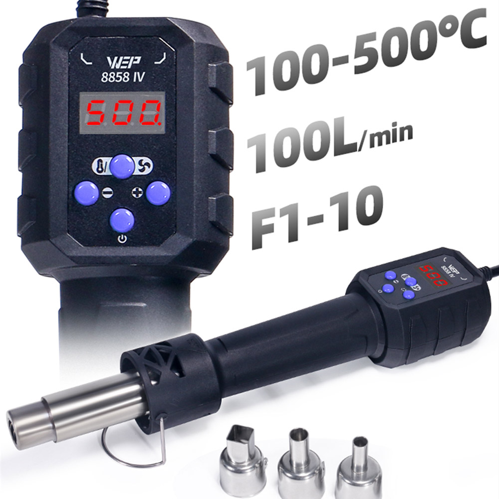 WEP Portable Desoldering Stati - огляд і ціна Heat Gun Small
