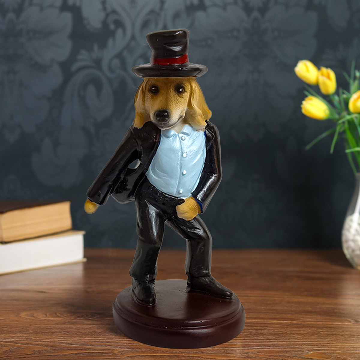 Creative Resin Dancing Dog Fig - огляд і ціна Resin Crafts
