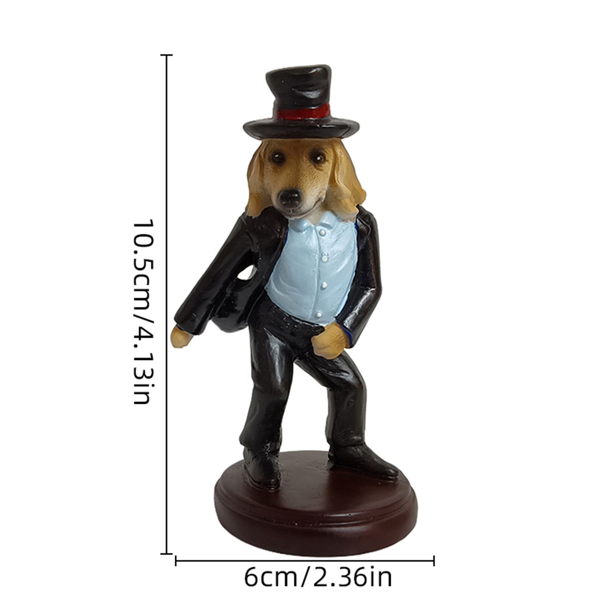 Creative Resin Dancing Dog Fig - огляд і ціна Resin Crafts