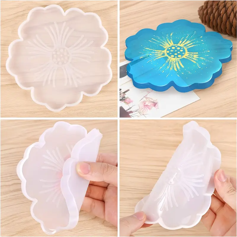 DIY Sakura Shaped Resin Mold - - огляд і ціна Geode Mold Silicone