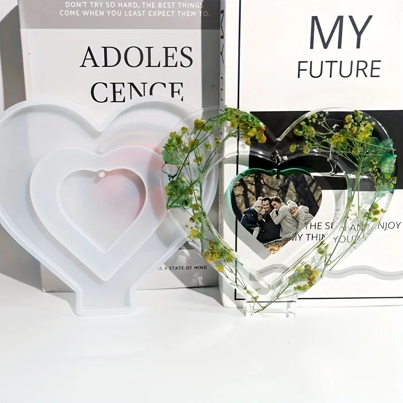 Heart Resin Molds, 2 Pieces Lo - огляд і ціна Resin Craft Ideas