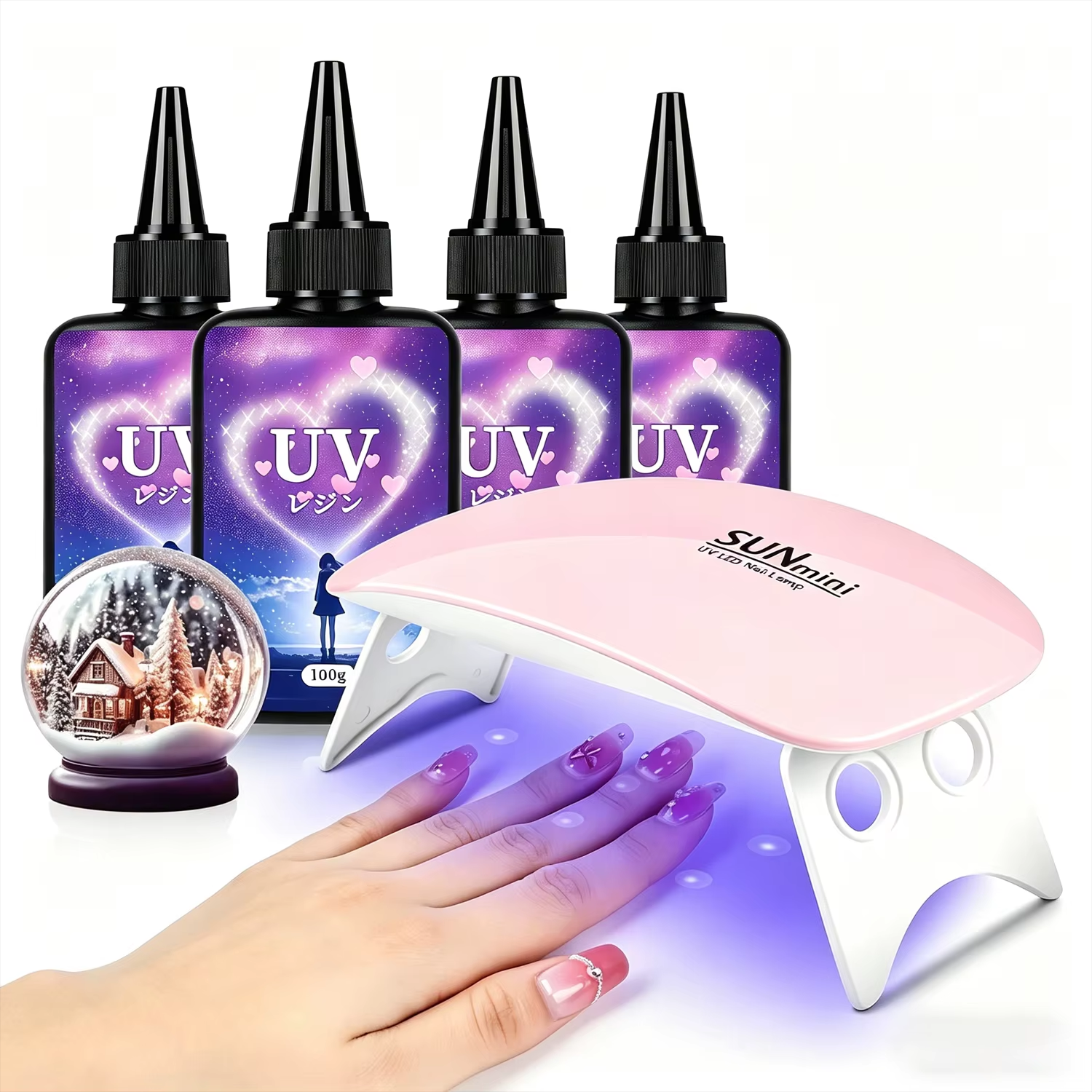 UV Resin Crystal Clear Ultravi - огляд і ціна Epoxy Uv Resin Kit