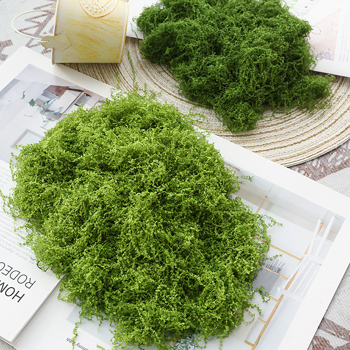 about 20g Artificial Green Pla - огляд і ціна Terrarium Moss Art