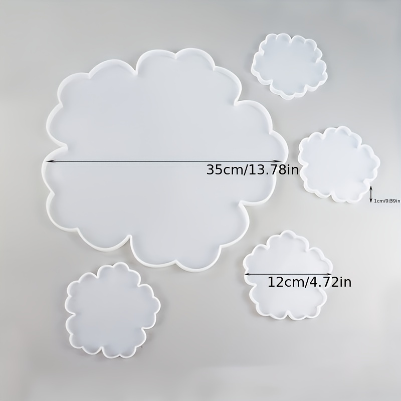 1-piece 13-inch large flower t - огляд і ціна Silicone Mold Tray