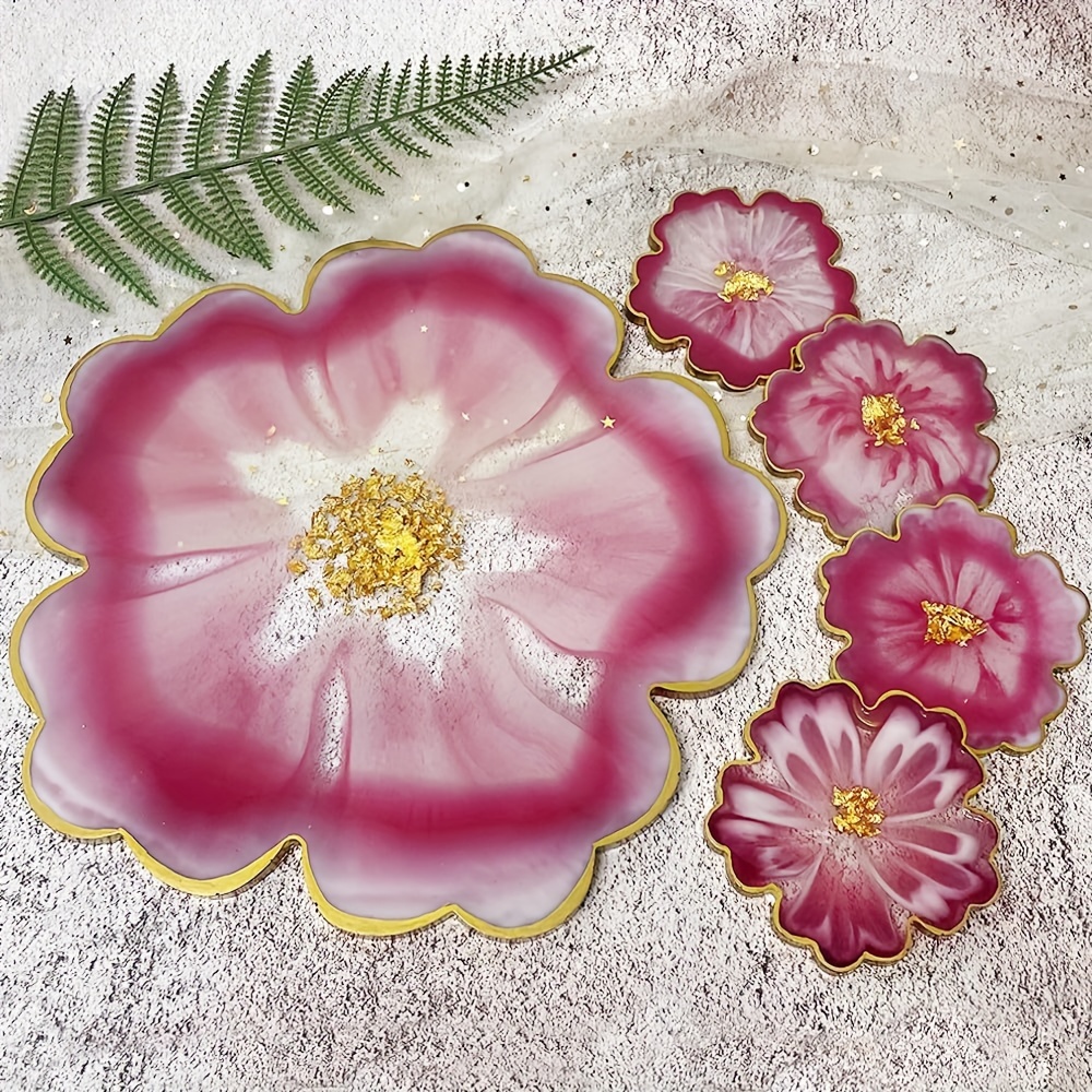 1-piece 13-inch large flower t - огляд і ціна Silicone Mold Tray