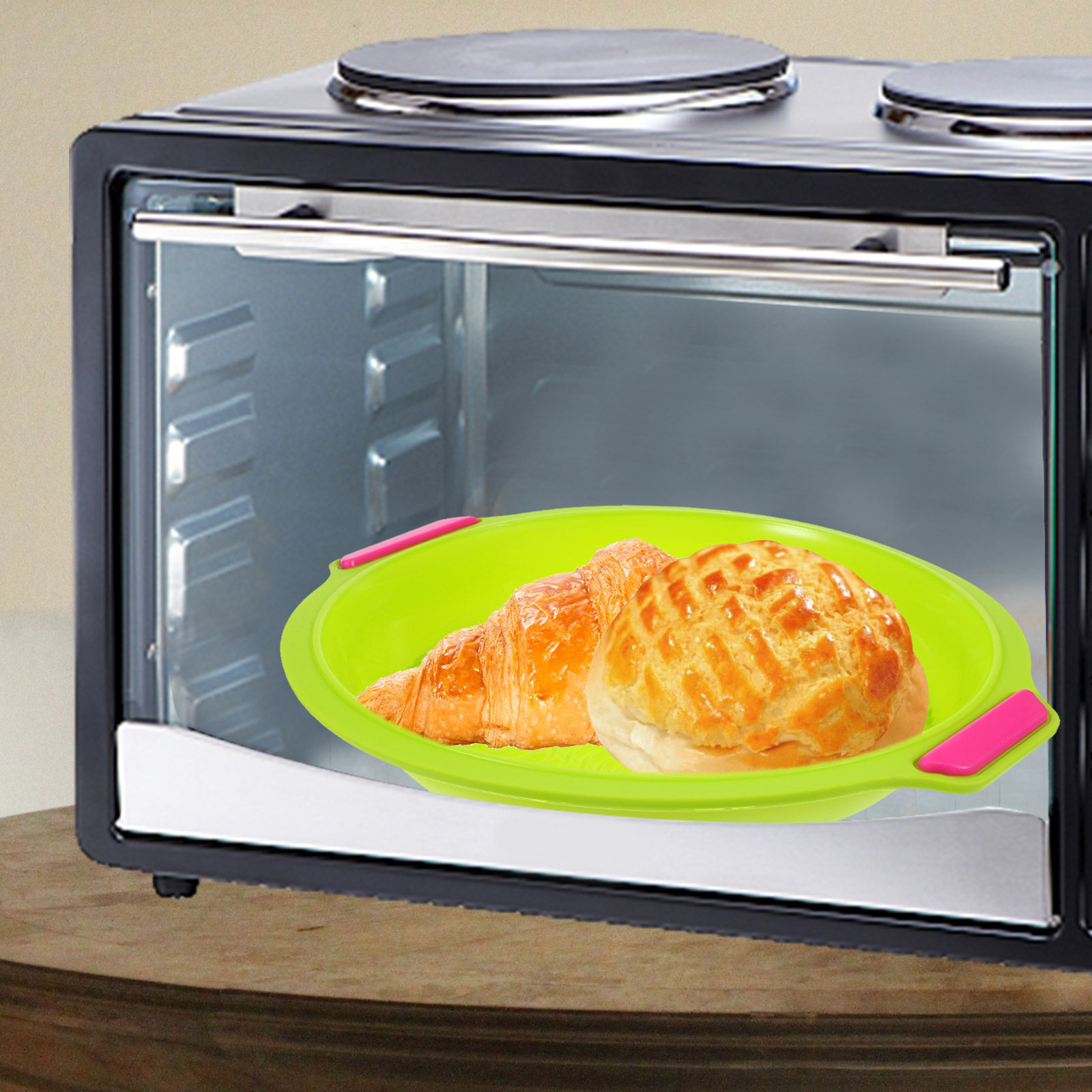 9 Inches Silicone Cake Pan Non - огляд і ціна Silicone Mold Tray