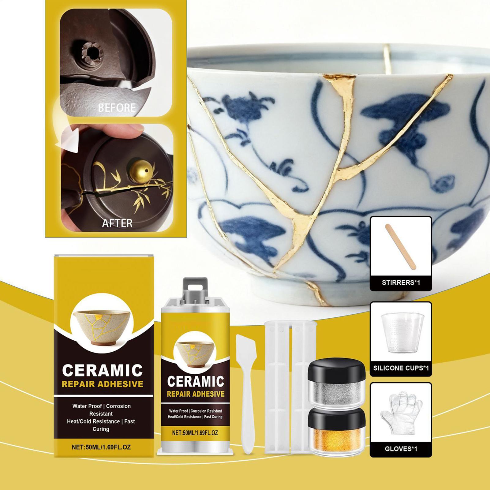 Ceramic Glass Repair Kit Epoxy - огляд і ціна Resin Craft Workshop