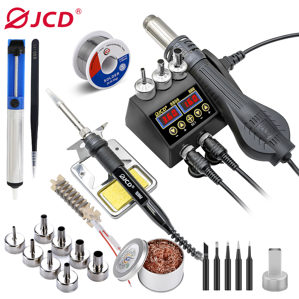750W SMD Rework Soldering Stat - огляд і ціна Heat Gun Small