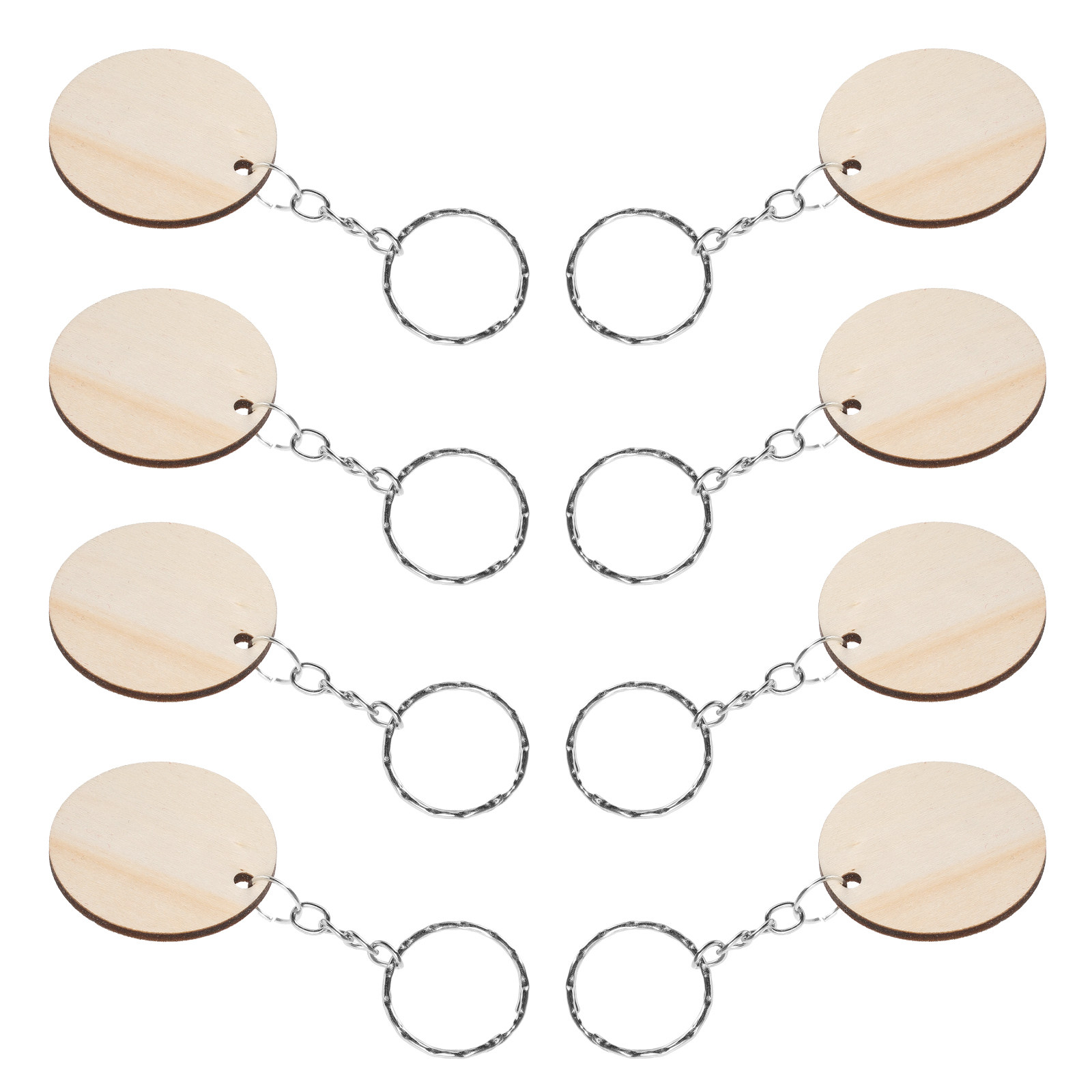 1Set Wooden Keychain Blanks DI - огляд і ціна Wood Ring Blank