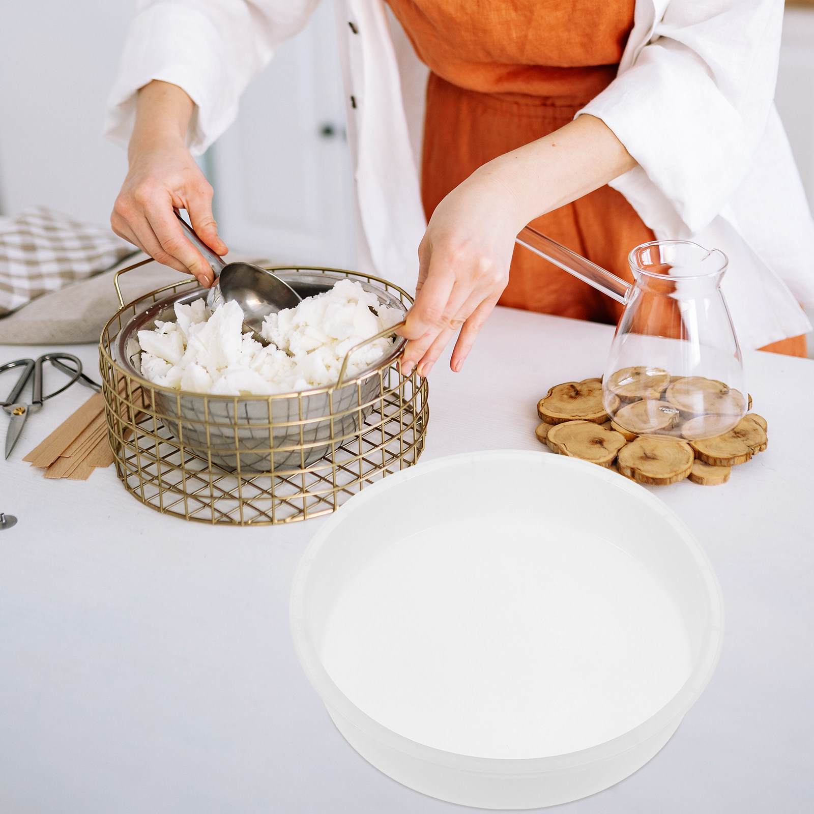 Silicone Round Resin Mold for  - огляд і ціна Coaster Mold Round