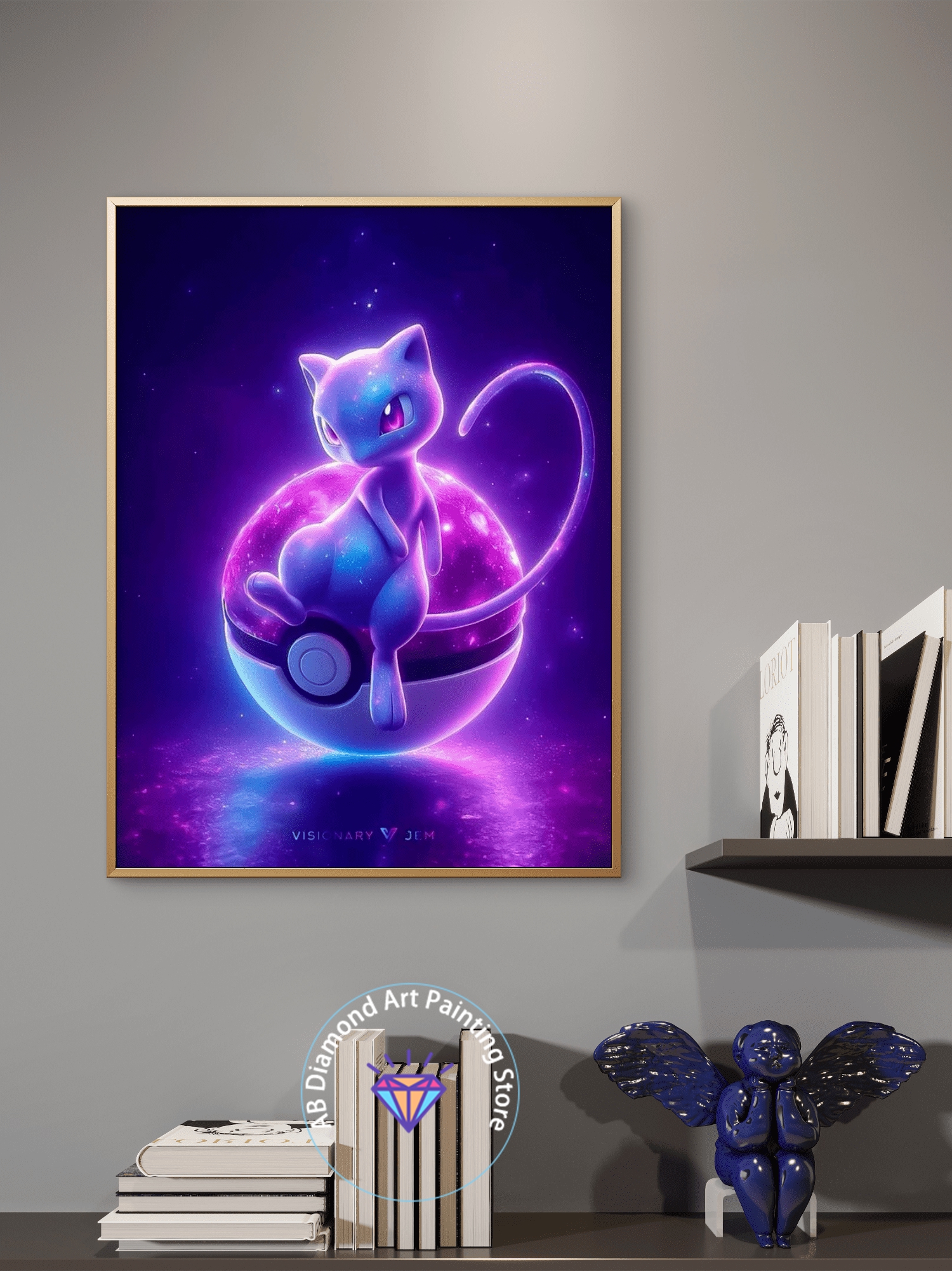 Pokémon Handsome Mewtwo Cartoo - огляд і ціна Resin Craft Kit