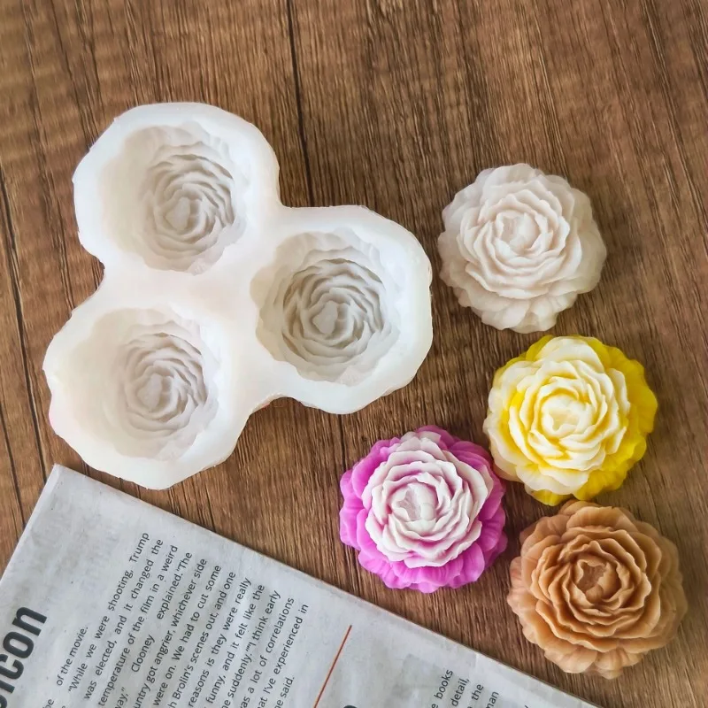 Peony Flower Candle Silicone M - огляд і ціна Resin Craft Ideas