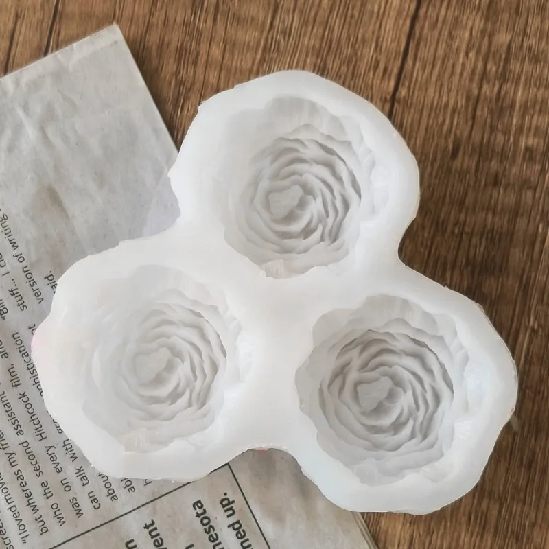 Peony Flower Candle Silicone M - огляд і ціна Resin Craft Ideas